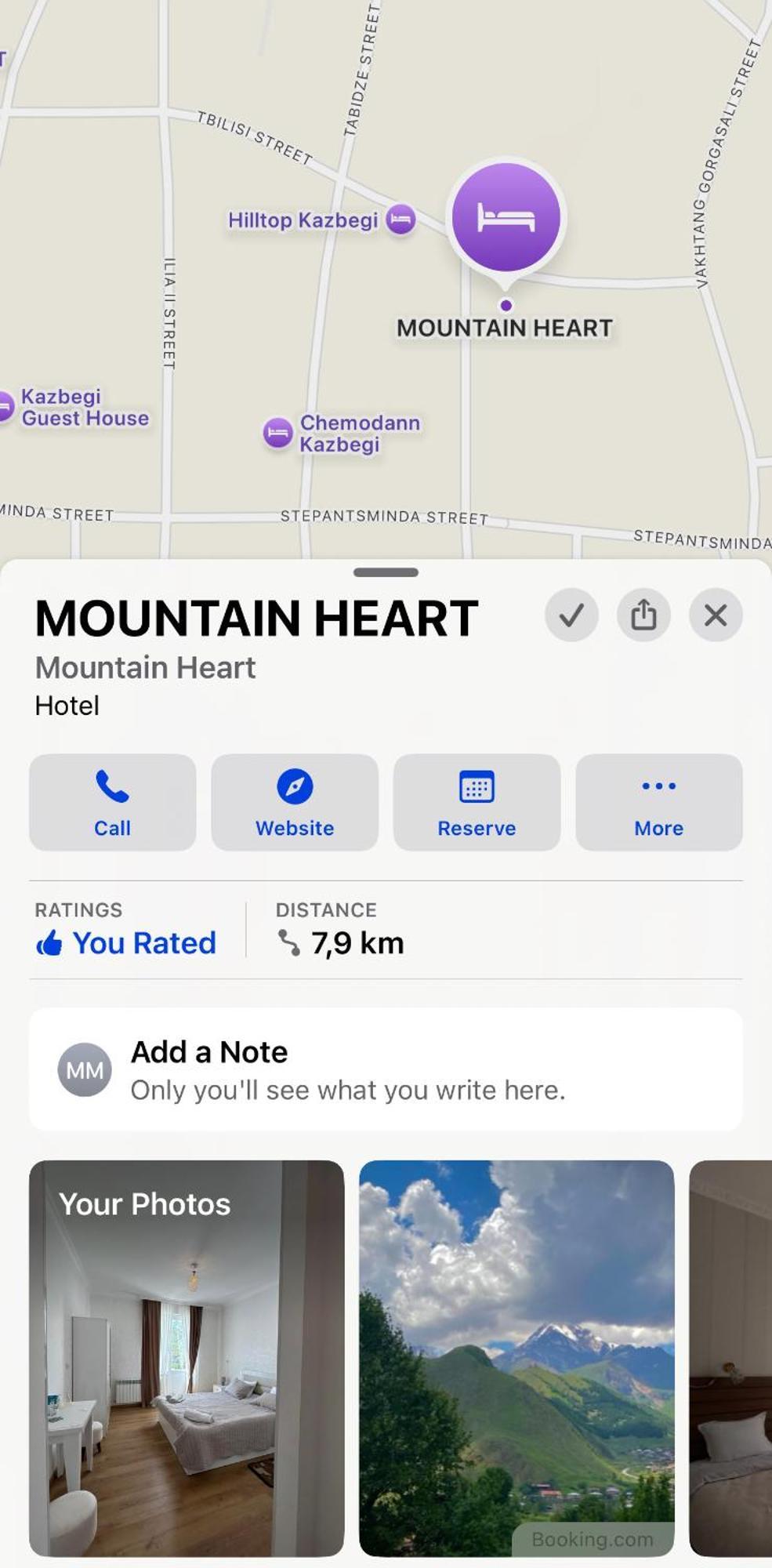 카즈베기 Mountain Heart B&B 외부 사진